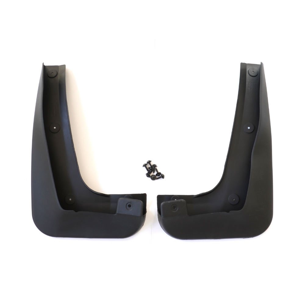 Set 4 aparatori de noroi MEGA DRIVE 51485, din plastic, negru, cu suruburi montaj, pentru BMW X3 E83 2004-2011