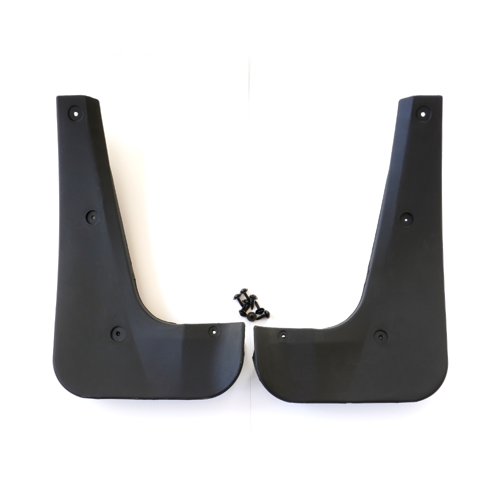 Set 4 aparatori de noroi MEGA DRIVE 51485, din plastic, negru, cu suruburi montaj, pentru BMW X3 E83 2004-2011