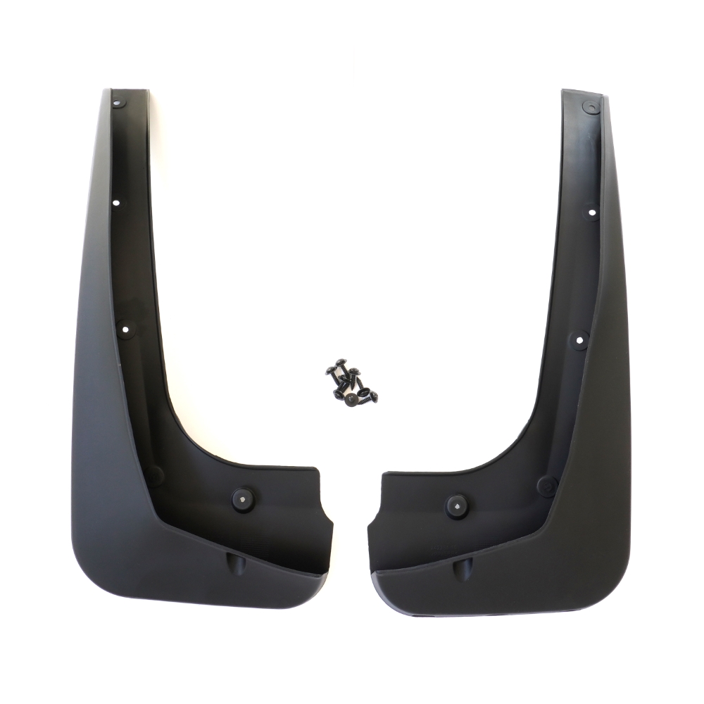 Set 4 aparatori de noroi MEGA DRIVE 51485, din plastic, negru, cu suruburi montaj, pentru BMW X3 E83 2004-2011