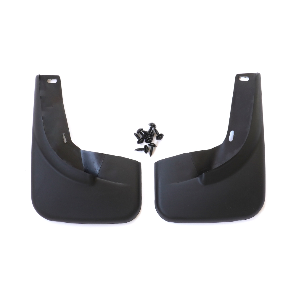 Set 4 aparatori de noroi MEGA DRIVE 51681, din plastic, negru, cu suruburi montaj, pentru Volkswagen Golf 5 2003-2008