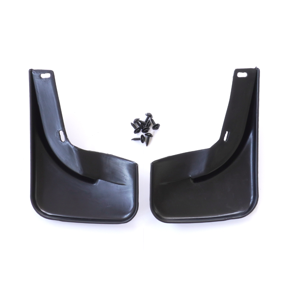 Set 4 aparatori de noroi MEGA DRIVE 51681, din plastic, negru, cu suruburi montaj, pentru Volkswagen Golf 5 2003-2008