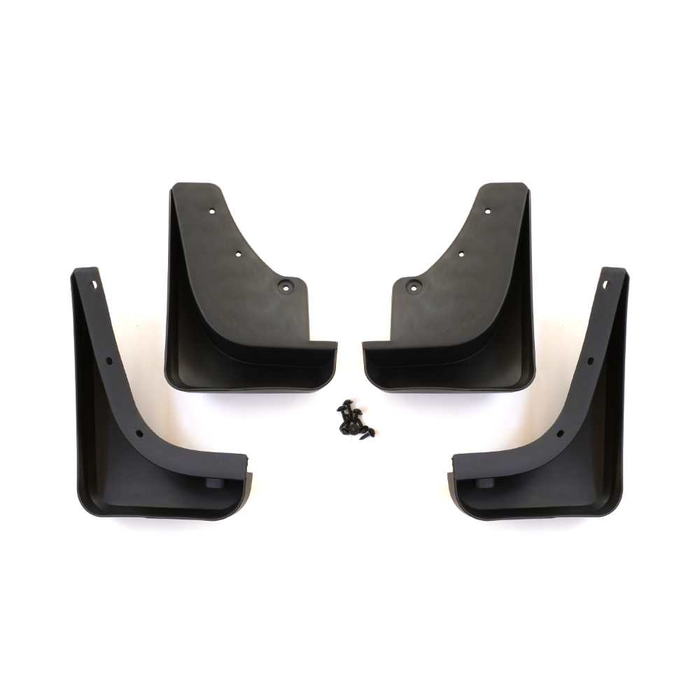 Set 4 aparatori de noroi MEGA DRIVE 51623, din plastic, negru, cu suruburi montaj, pentru Ford Kuga 2008-2012