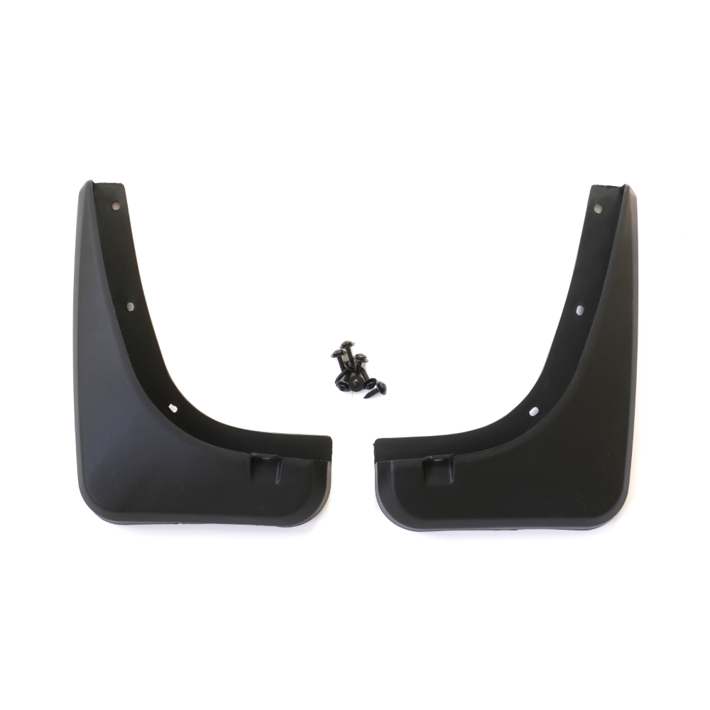 Set 4 aparatori de noroi MEGA DRIVE 51623, din plastic, negru, cu suruburi montaj, pentru Ford Kuga 2008-2012