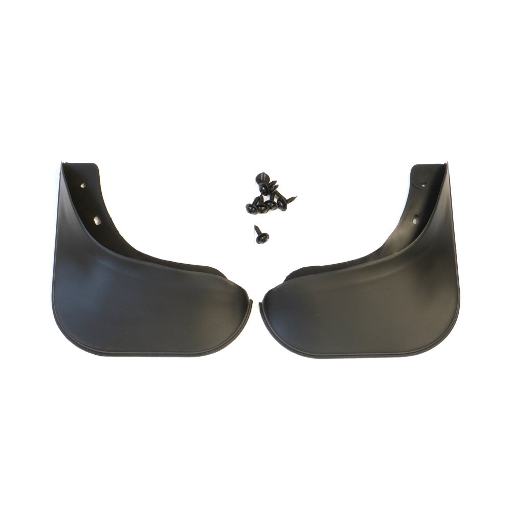 Set 4 aparatori de noroi MEGA DRIVE 51670, din plastic, negru, cu suruburi montaj, pentru Volkswagen Touran, Caddy 2005-2016