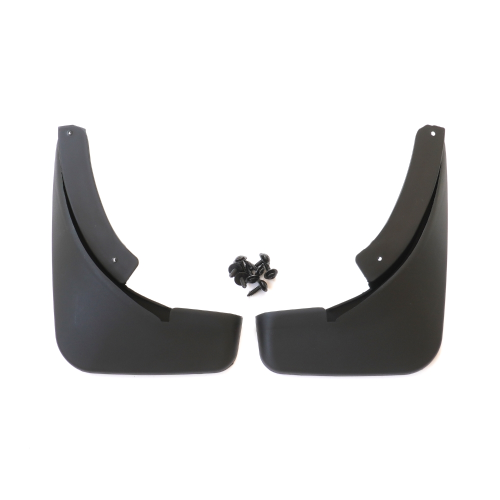 Set 4 aparatori de noroi MEGA DRIVE 51481, din plastic, negru, cu suruburi montaj, pentru Audi A4 B8 berlina/ Break 2007-2015