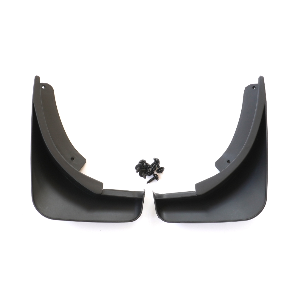 Set 4 aparatori de noroi MEGA DRIVE 51481, din plastic, negru, cu suruburi montaj, pentru Audi A4 B8 berlina/ Break 2007-2015