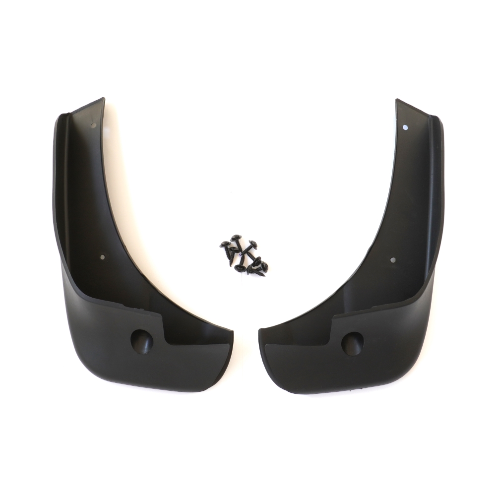 Set 4 aparatori de noroi MEGA DRIVE 51637, din plastic, negru, cu suruburi montaj, pentru Nissan Quasqai +2 J10 2007-2013