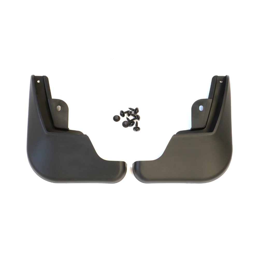 Set 4 aparatori de noroi MEGA DRIVE 51640, din plastic, negru, cu suruburi montaj, pentru Renault Captur I 2013-2020, Captur II 2020-