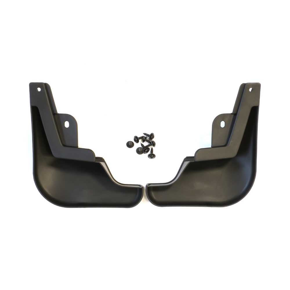 Set 4 aparatori de noroi MEGA DRIVE 51640, din plastic, negru, cu suruburi montaj, pentru Renault Captur I 2013-2020, Captur II 2020-
