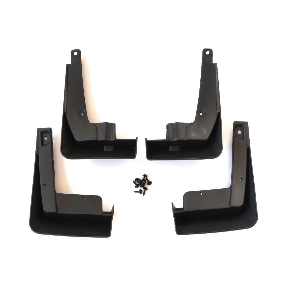 Set 4 aparatori de noroi MEGA DRIVE 51651, din plastic, negru, cu suruburi montaj, pentru Toyota C-HR, 2017-
