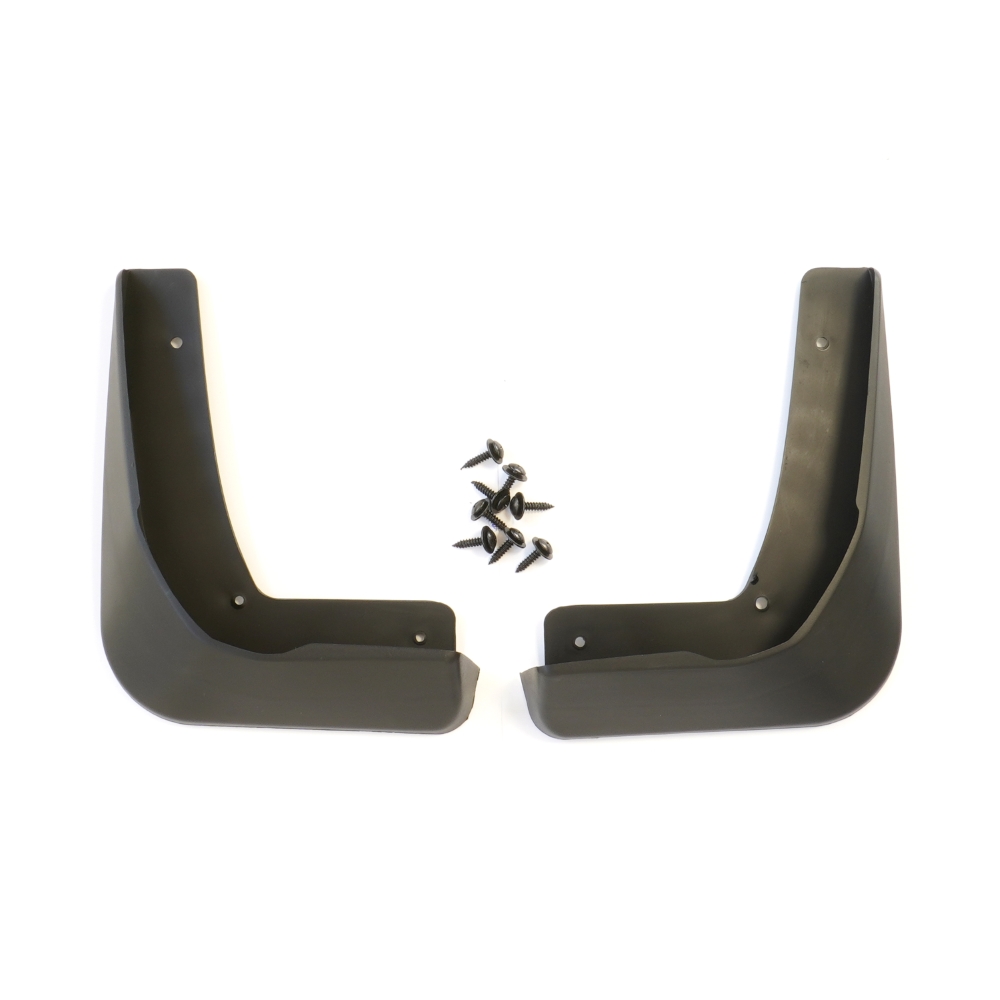 Set 4 aparatori de noroi MEGA DRIVE 51561, din plastic, negru, cu suruburi montaj, pentru Ford Focus III Hatchback 2011-