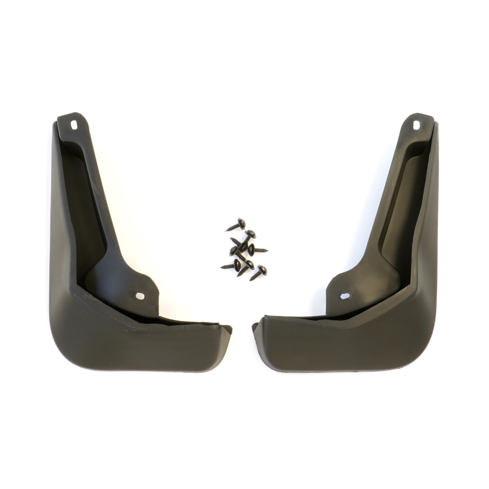 Set 4 aparatori de noroi MEGA DRIVE 51561, din plastic, negru, cu suruburi montaj, pentru Ford Focus III Hatchback 2011-