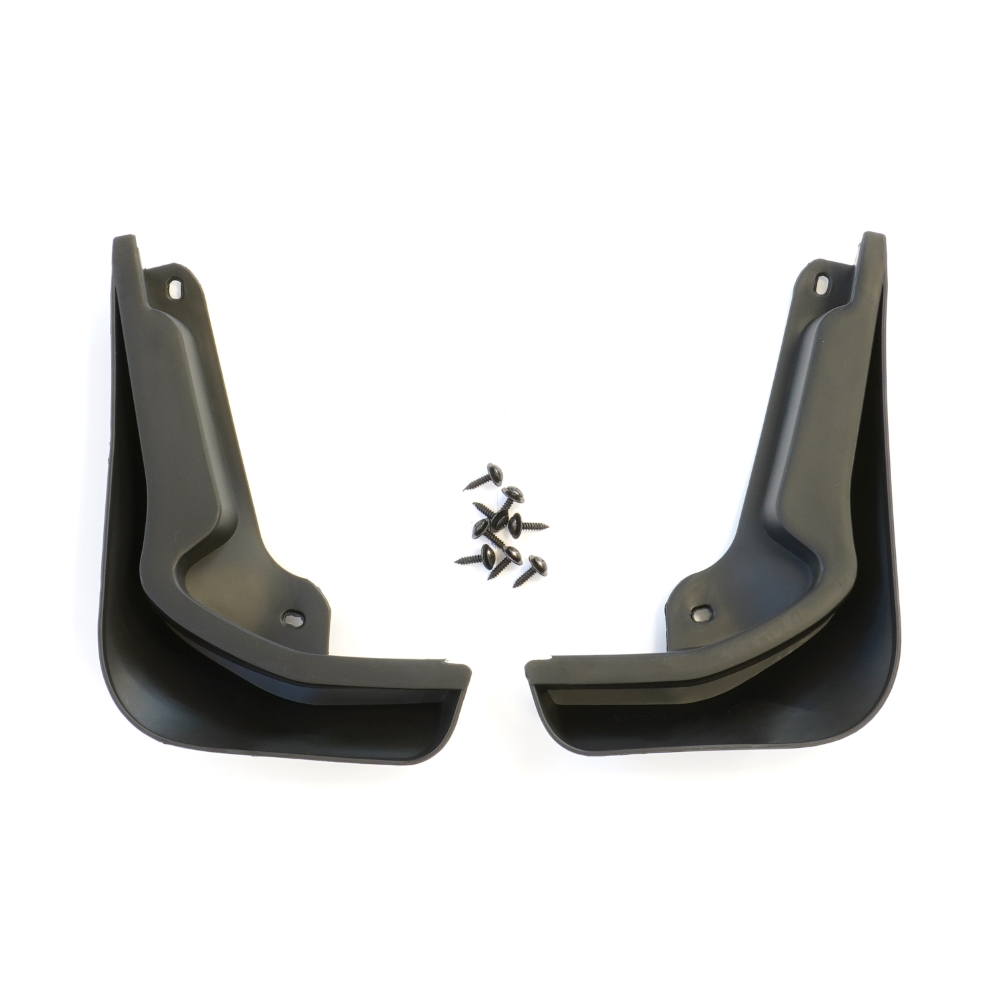 Set 4 aparatori de noroi MEGA DRIVE 51561, din plastic, negru, cu suruburi montaj, pentru Ford Focus III Hatchback 2011-