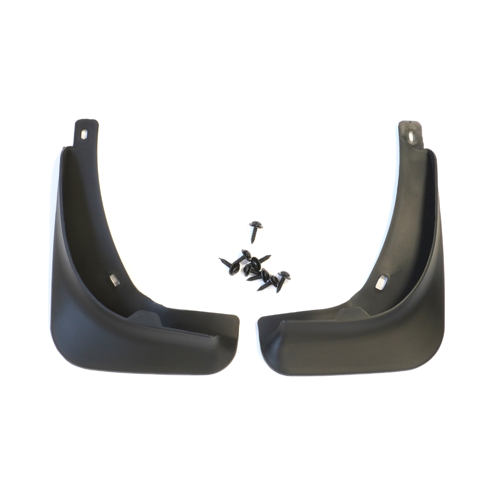 Set 4 aparatori de noroi MEGA DRIVE 51641, din plastic, negru, cu suruburi montaj, pentru Skoda Superb 2 2008-2015 berlina