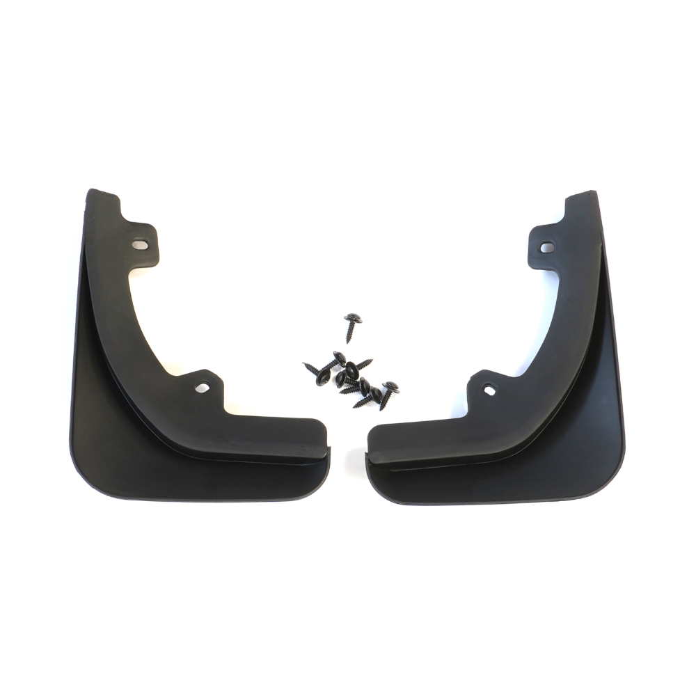 Set 4 aparatori de noroi MEGA DRIVE 51641, din plastic, negru, cu suruburi montaj, pentru Skoda Superb 2 2008-2015 berlina