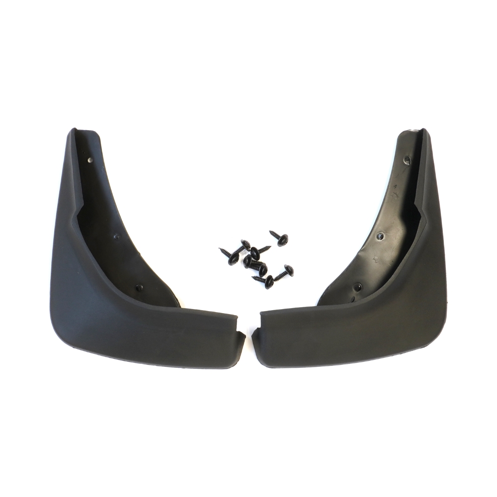 Set 4 aparatori de noroi MEGA DRIVE 51671, din plastic, negru, cu suruburi montaj, pentru Volkswagen Passat B6 berlina 2005-2010