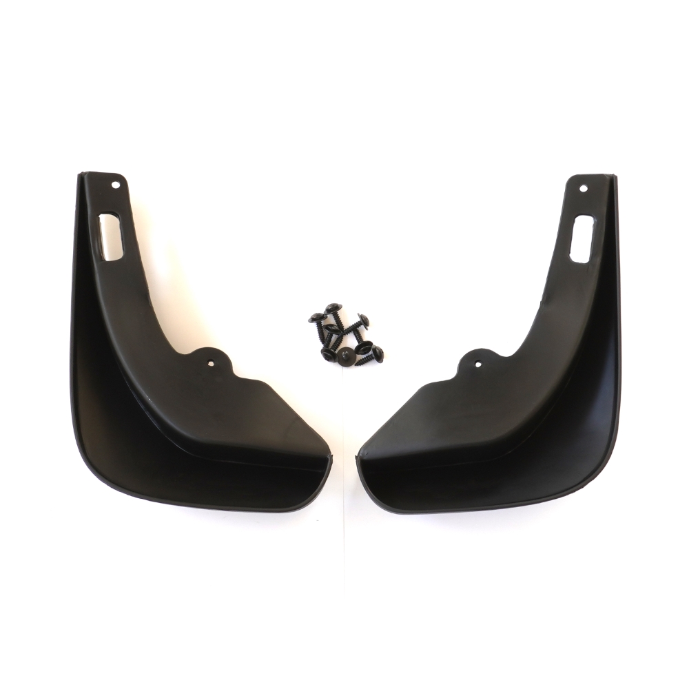 Set 4 aparatori de noroi MEGA DRIVE 51566, din plastic, negru, cu suruburi montaj, pentru Ford Focus II Hatchback 2004-2010