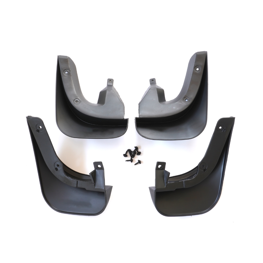 Set 4 aparatori de noroi MEGA DRIVE 51627, din plastic, negru, cu suruburi montaj, pentru Hyundai Tucson 2007-2012