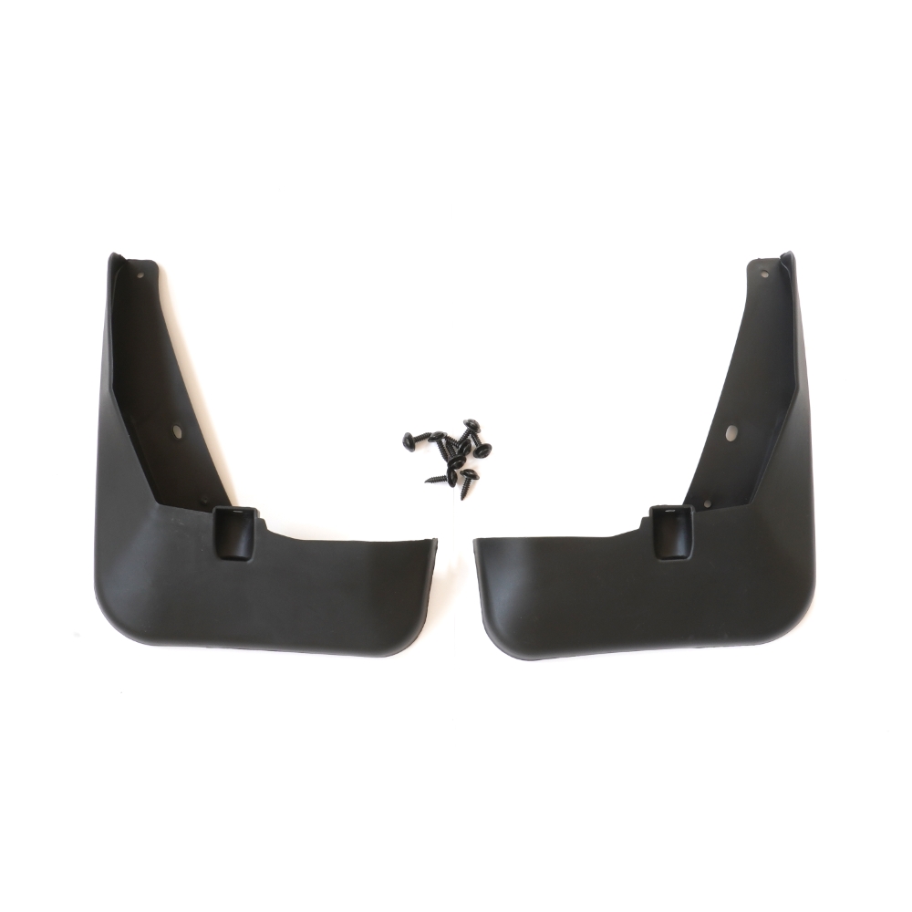 Set 4 aparatori de noroi MEGA DRIVE 51666, din plastic, negru, cu suruburi montaj, pentru Volkswagen Tiguan II 2017-
