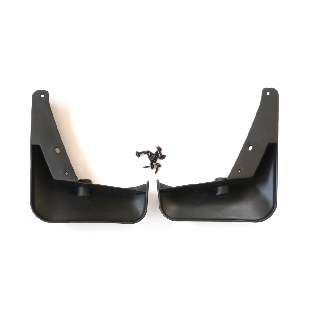 Set 4 aparatori de noroi MEGA DRIVE 51666, din plastic, negru, cu suruburi montaj, pentru Volkswagen Tiguan II 2017-