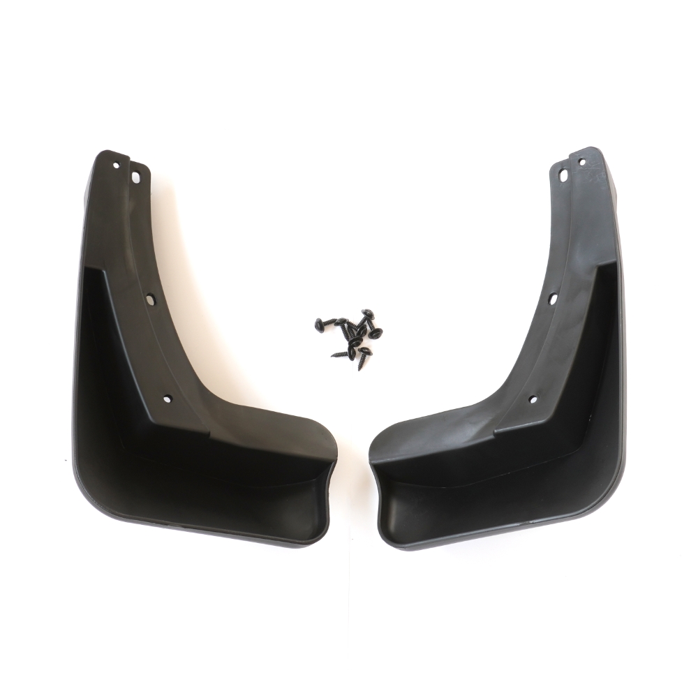Set 4 aparatori de noroi MEGA DRIVE 51666, din plastic, negru, cu suruburi montaj, pentru Volkswagen Tiguan II 2017-