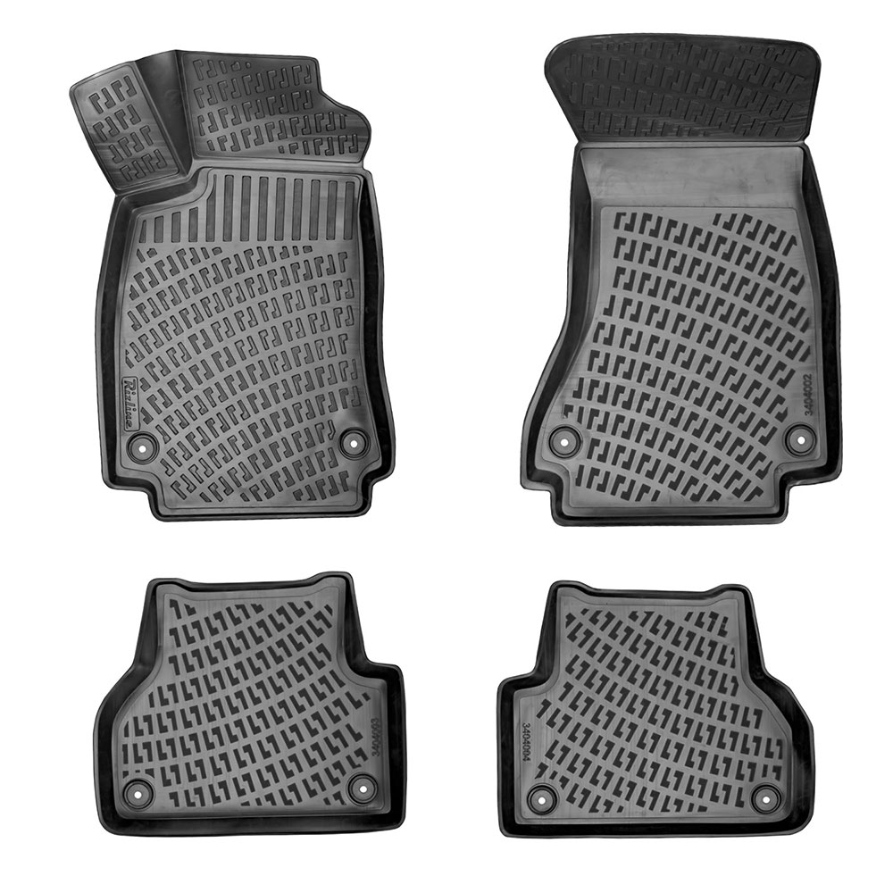 Set covorase auto din cauciuc UMBRELLA 74434, pentru Audi A4 B9, typ 8W, 2016-