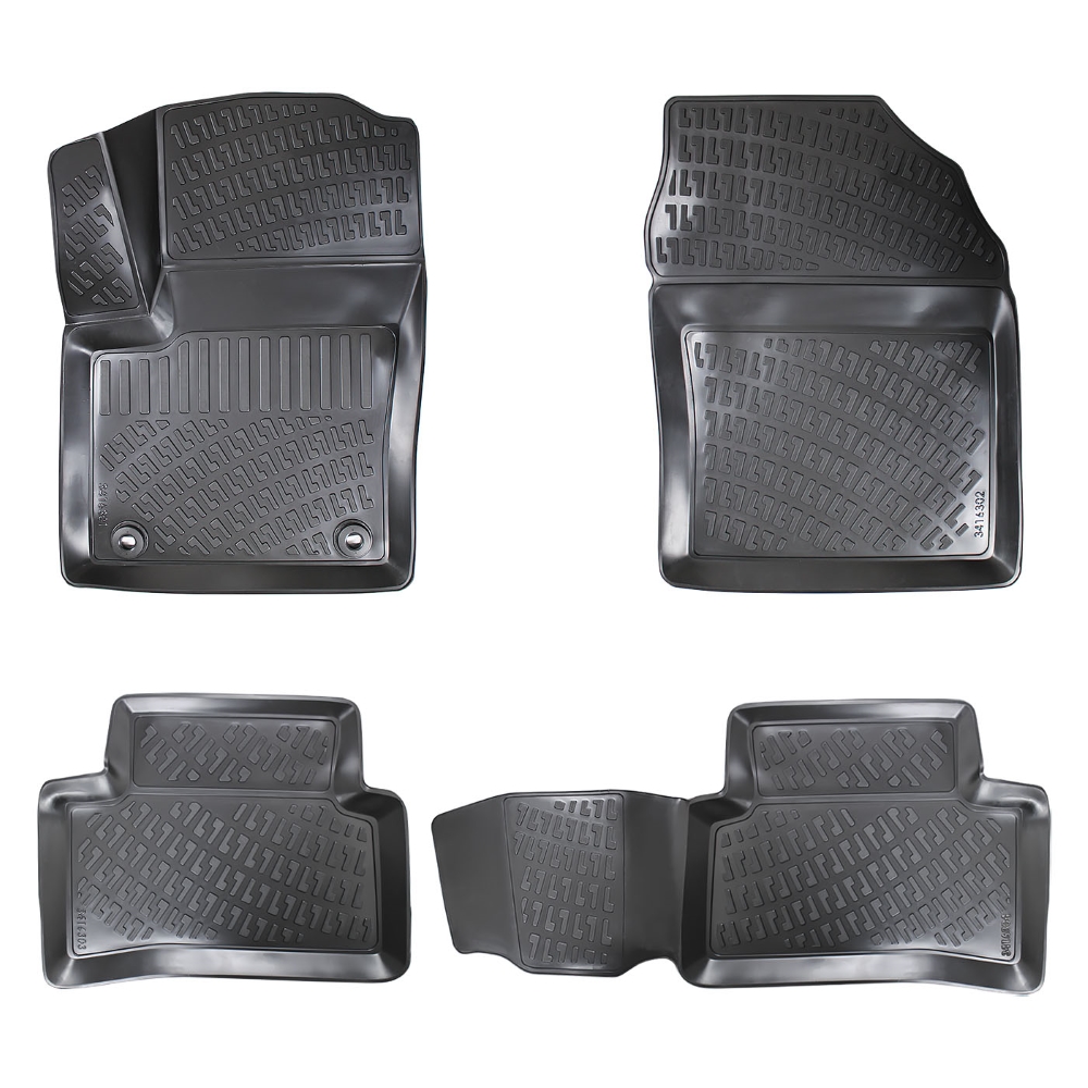 Set covorase auto din cauciuc UMBRELLA 60208, pentru Toyota C-HR 2Wd / 4WD 2016-
