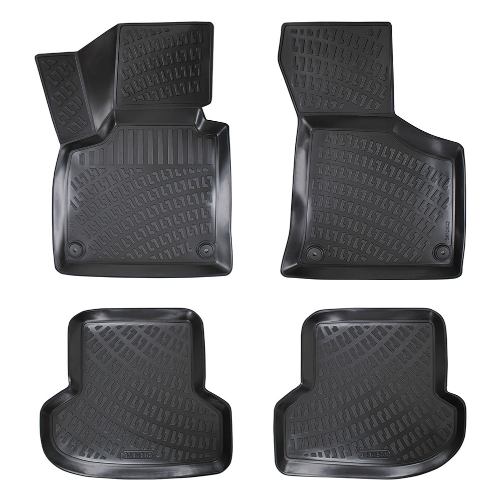 Set covorase auto din cauciuc UMBRELLA 74431, pentru Audi A3, typ 8P, II 2003-2013