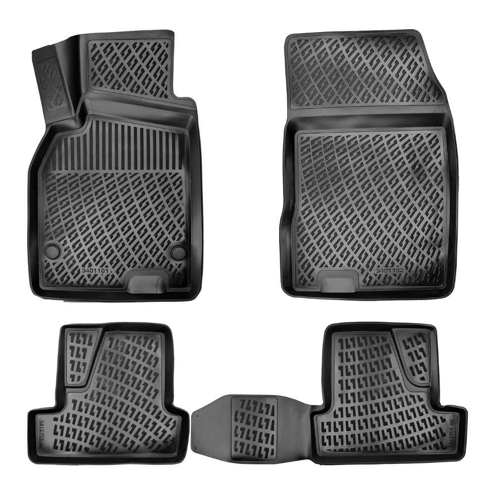 Set covorase auto din cauciuc UMBRELLA 59660, pentru Renault Megane 3 HB 2008-2016