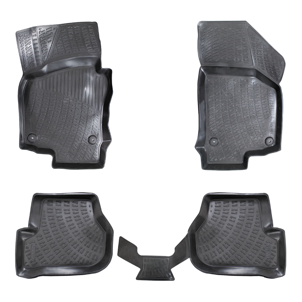 Set covorase auto din cauciuc UMBRELLA 60236, pentru Volkswagen Golf 6 2008-2012