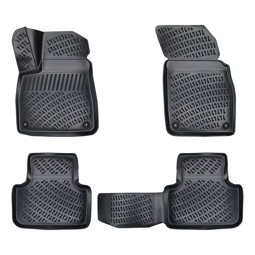 Set covorase auto din cauciuc UMBRELLA 74440, pentru Audi Q7 II, typ 4M, 2015-