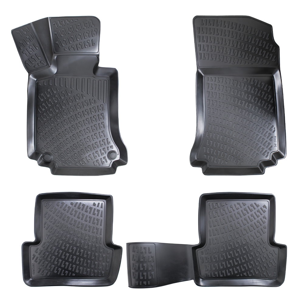 Set covorase auto din cauciuc UMBRELLA 58860, pentru Mercedes C Class W204 2007-2014