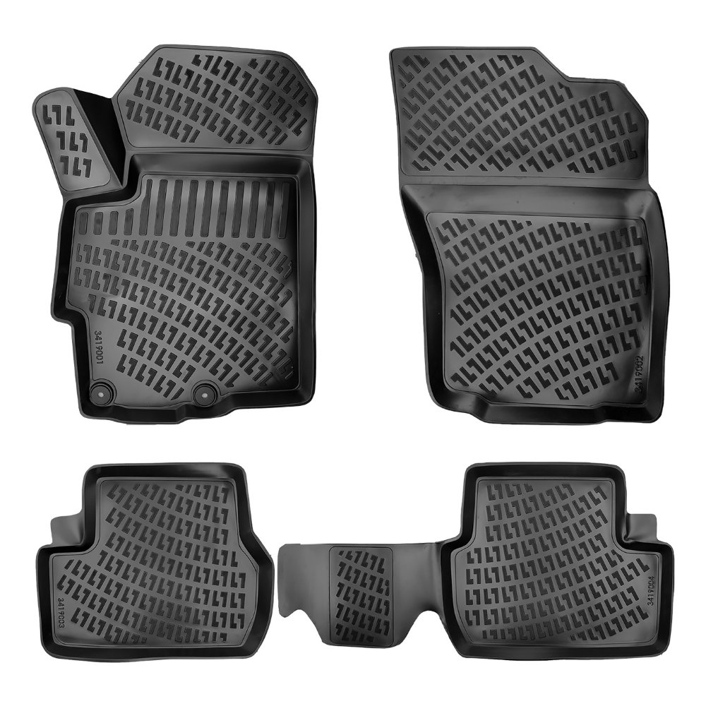 Set covorase auto din cauciuc UMBRELLA 58923, pentru Mitsubishi Lancer 2007-2017