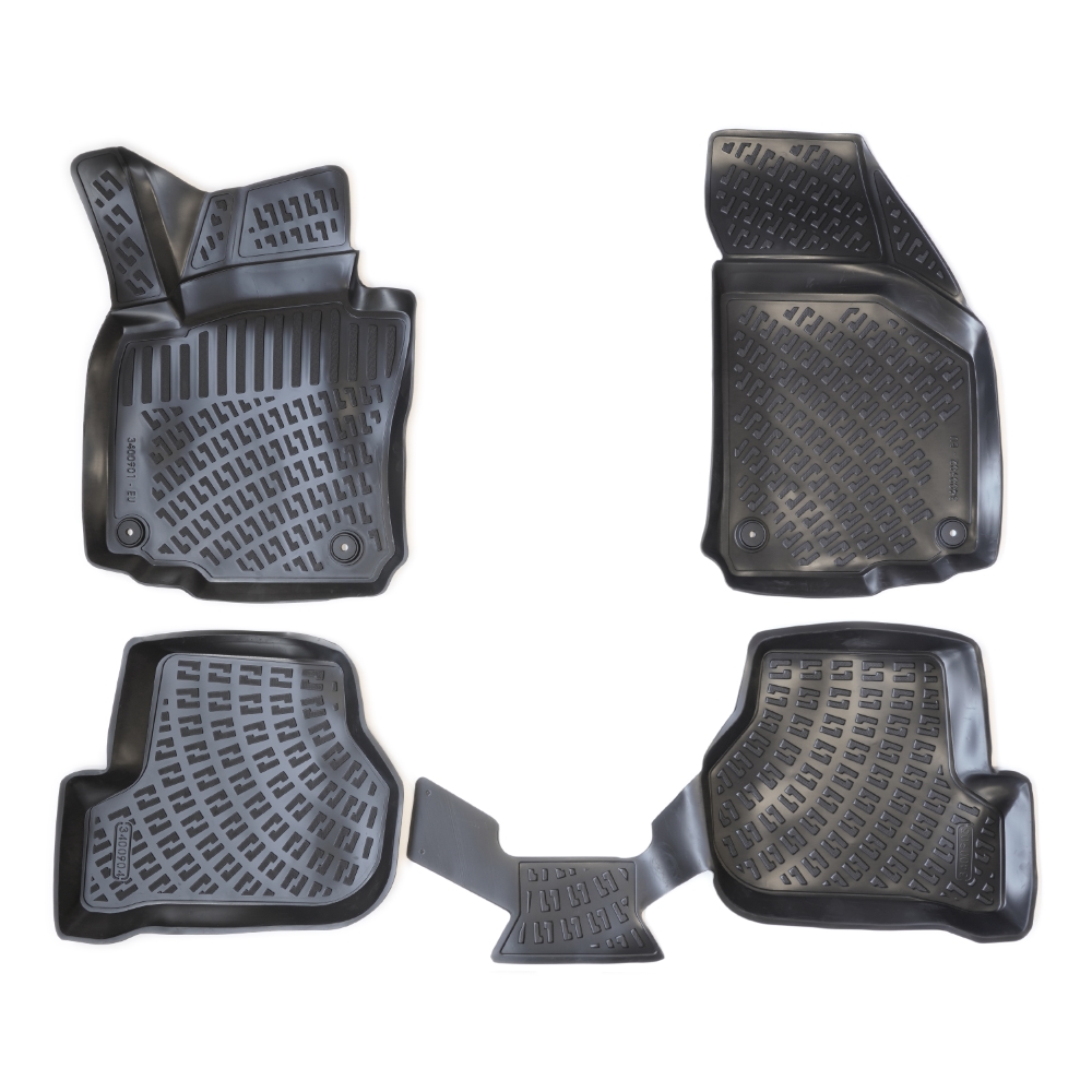 Set covorase auto din cauciuc UMBRELLA 74543, pentru Seat Toledo III 2004-2009