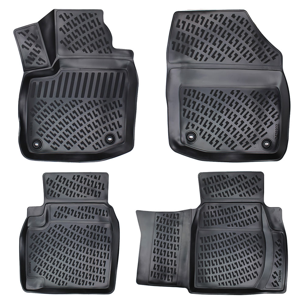 Set covorase auto din cauciuc UMBRELLA 74457, pentru Honda Civic Hb IX 2011-2016
