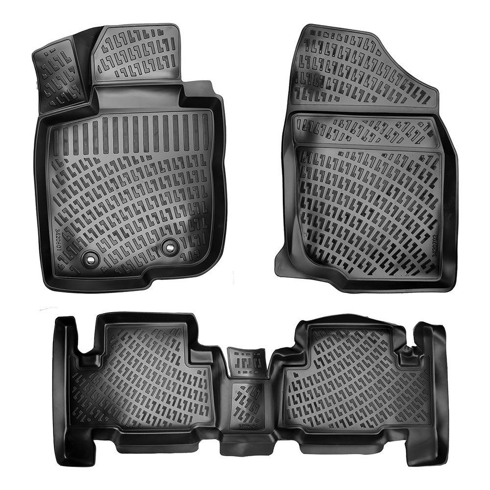 Set covorase auto din cauciuc UMBRELLA 75004, pentru Toyota RAV 4 Xa30 III 2005-2012