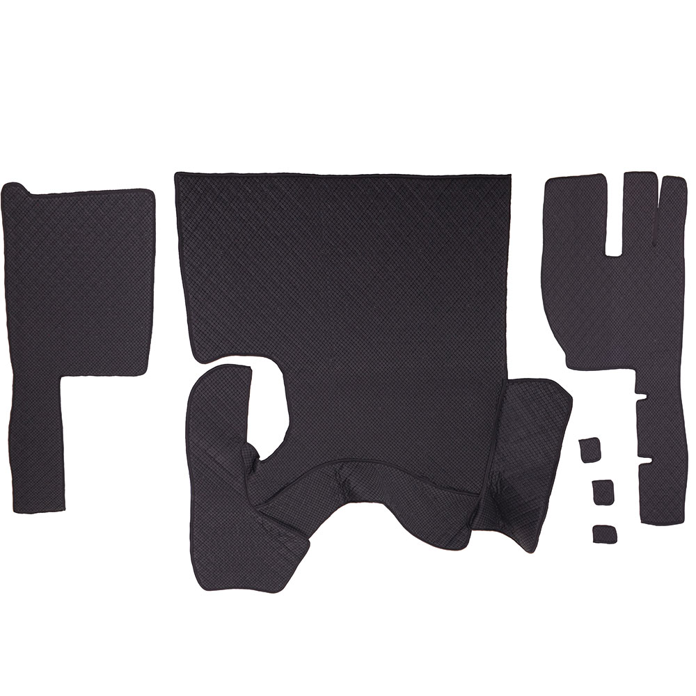 Set covorase pentru camioane, din piele ecologica, UMBRELLA 96343, pentru Volvo Fh12 2005-2011, manual, albastru, tip 2