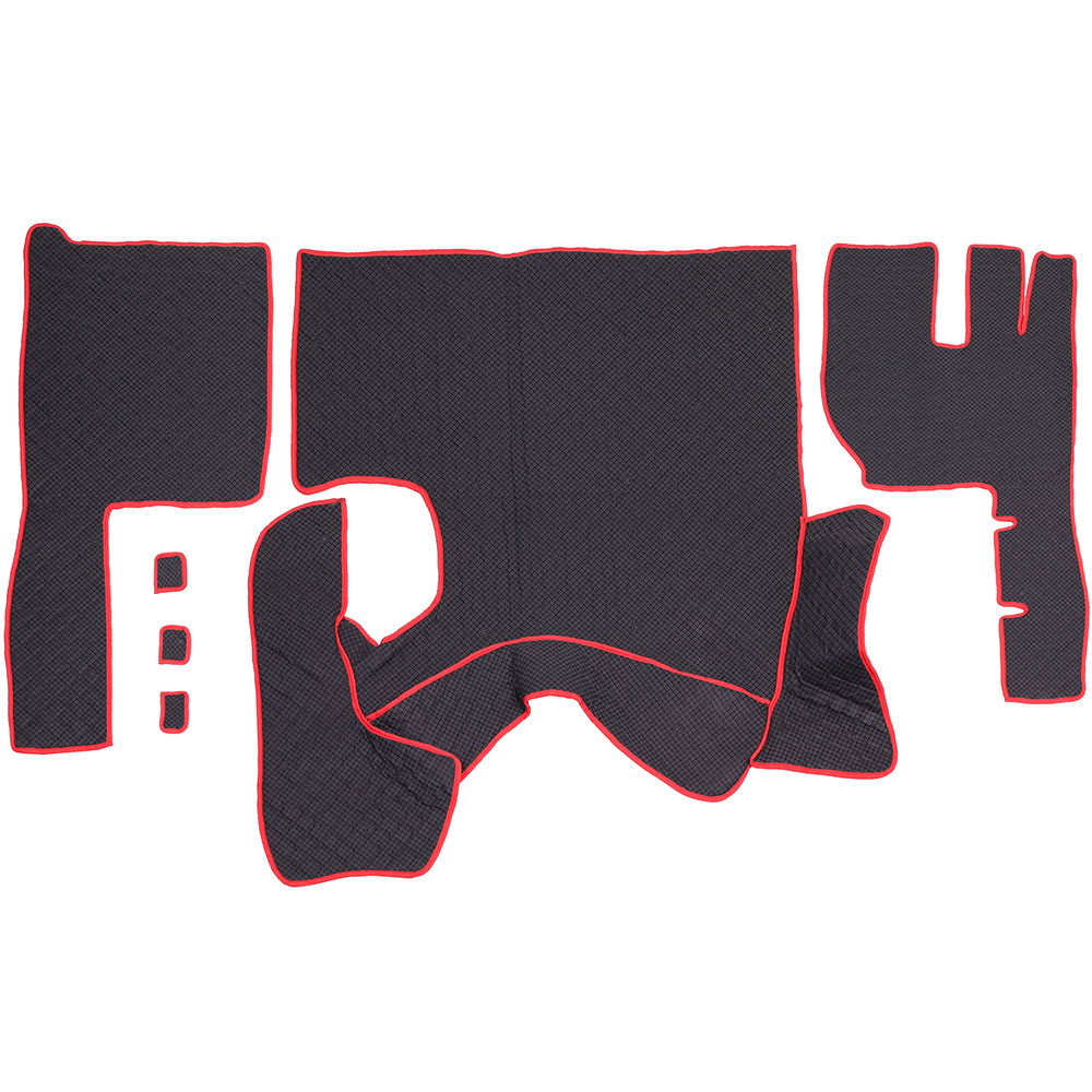 Set covorase pentru camioane, din piele ecologica, UMBRELLA 96342, pentru Volvo Fh12 2005-2011, manual, negru, tip 2