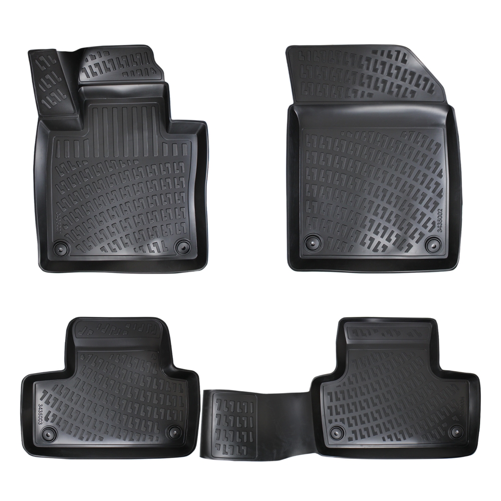 Set covorase auto din cauciuc UMBRELLA 60345, pentru Volvo XC-60 II, 2017-