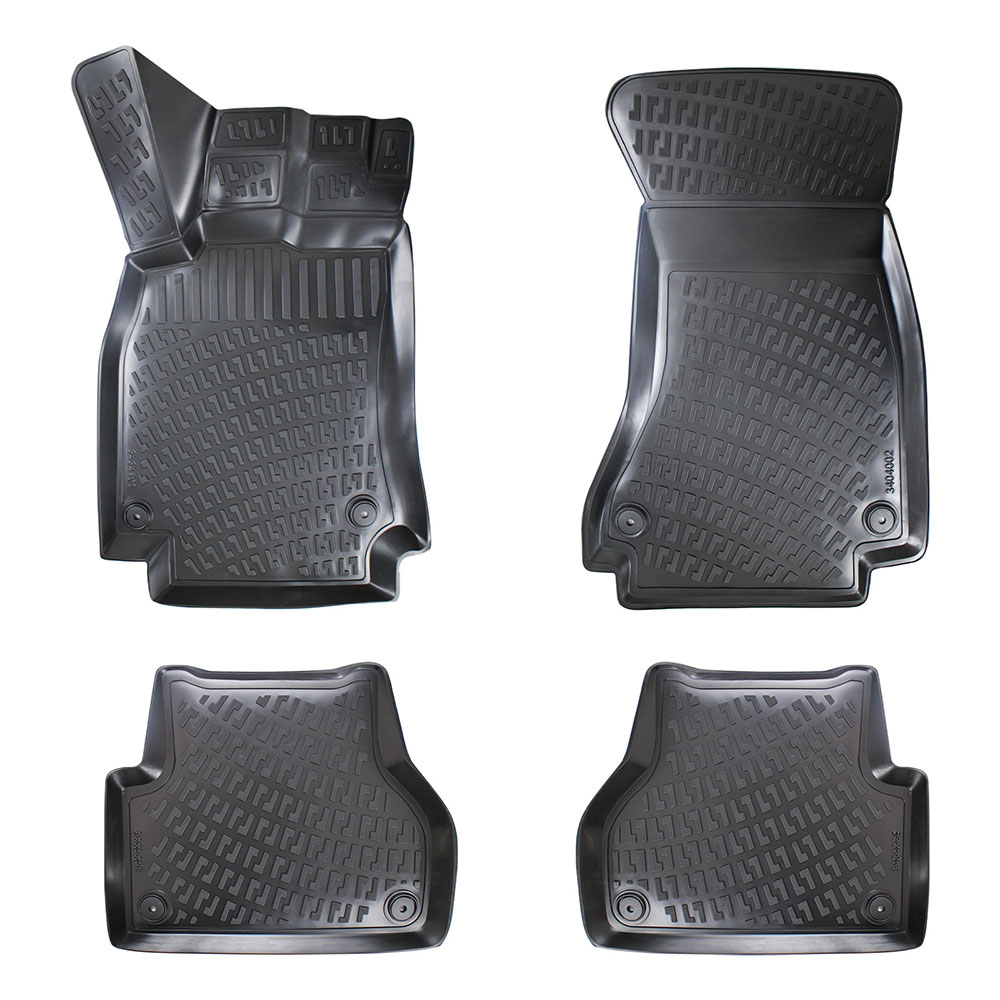 Set covorase auto din cauciuc UMBRELLA 74433, pentru Audi A4 B8, typ 8K, 2008-2016