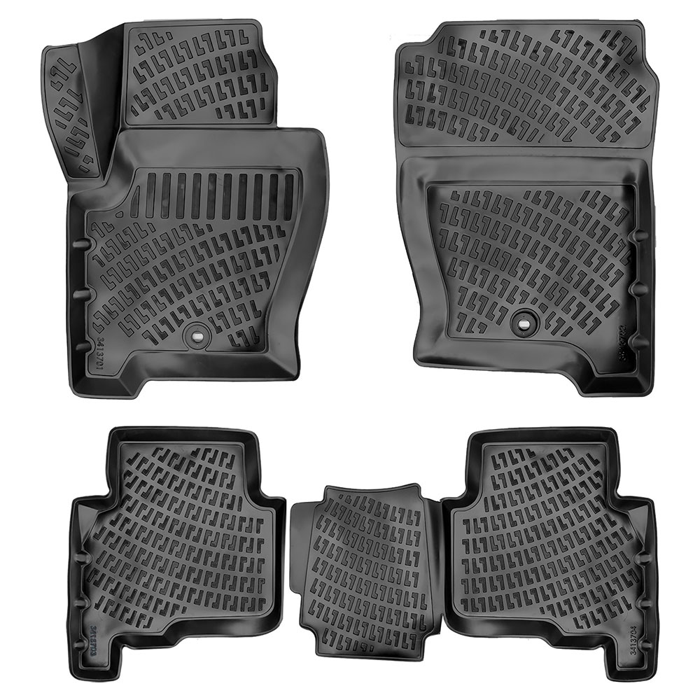 Set covorase auto din cauciuc UMBRELLA 74472, pentru Land Rover Discovery II, L319, 2004-2009
