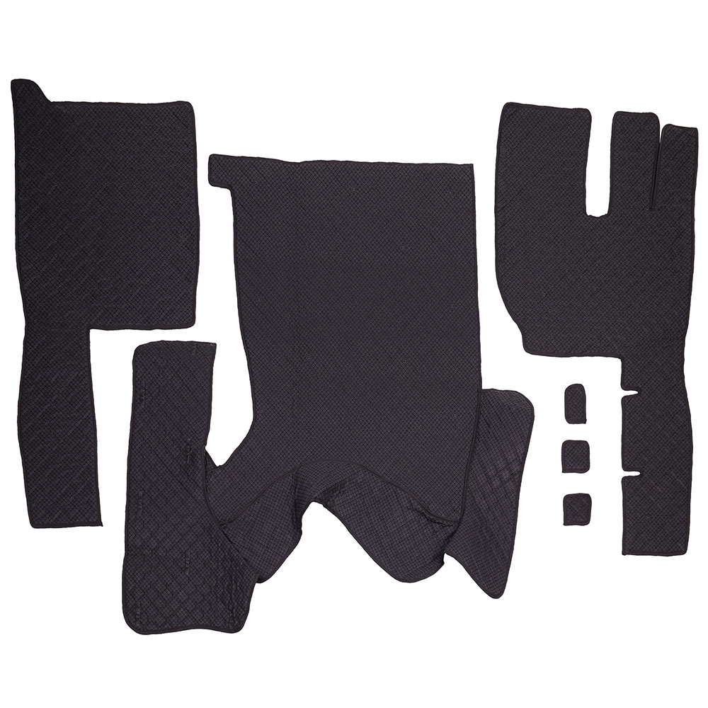 Set covorase pentru camioane, din piele ecologica, UMBRELLA 96338, pentru Volvo Fh12 2005-2011, manual, albastru, tip 1