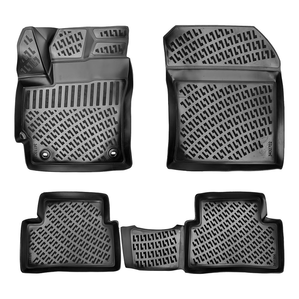 Set covorase auto din cauciuc UMBRELLA 75003, pentru Toyota Corolla XII E210, Ea10, Eh10 2018-