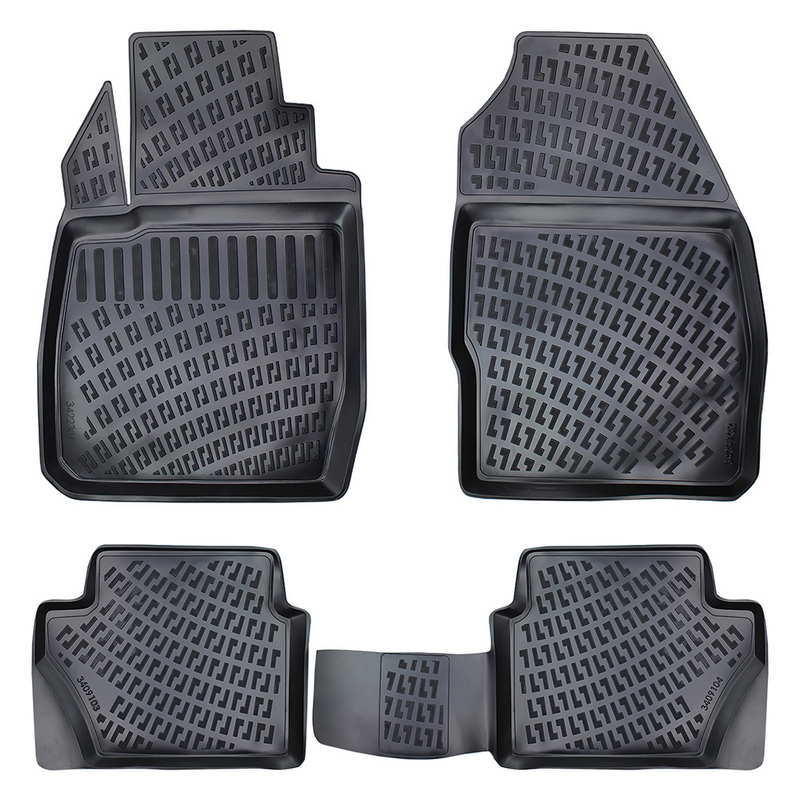 Set covorase auto din cauciuc UMBRELLA 58173, pentru Ford Fiesta V 2002-2008