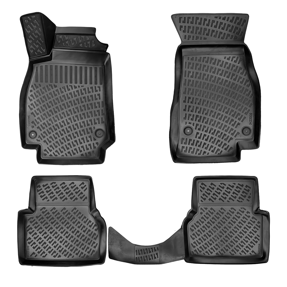Set covorase auto din cauciuc UMBRELLA 57698, pentru Audi A6 C8, typ 4K, 2018-