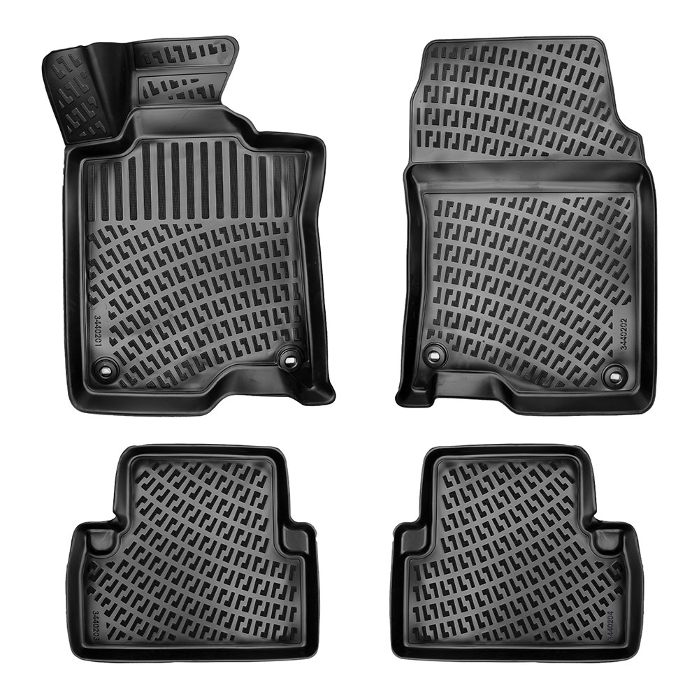 Set covorase auto din cauciuc UMBRELLA 74455, pentru Honda Accord VIII 2007-2012