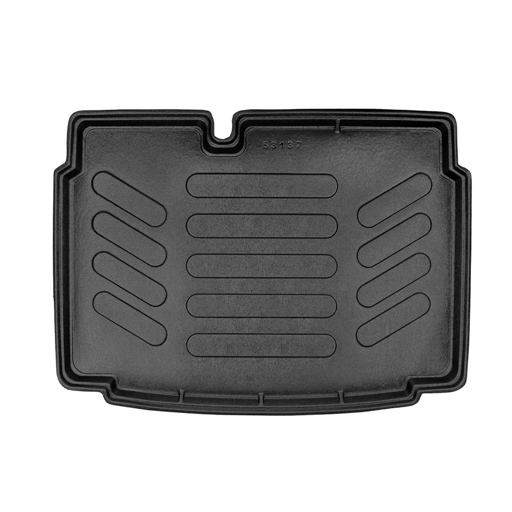 Tavita portbagaj auto UMBRELLA 76070, din cauciuc PVC, negru, pentru Volkswagen Polo 6R V, typ 6R/6C/61, cu podeaua joasa, 2009-2017