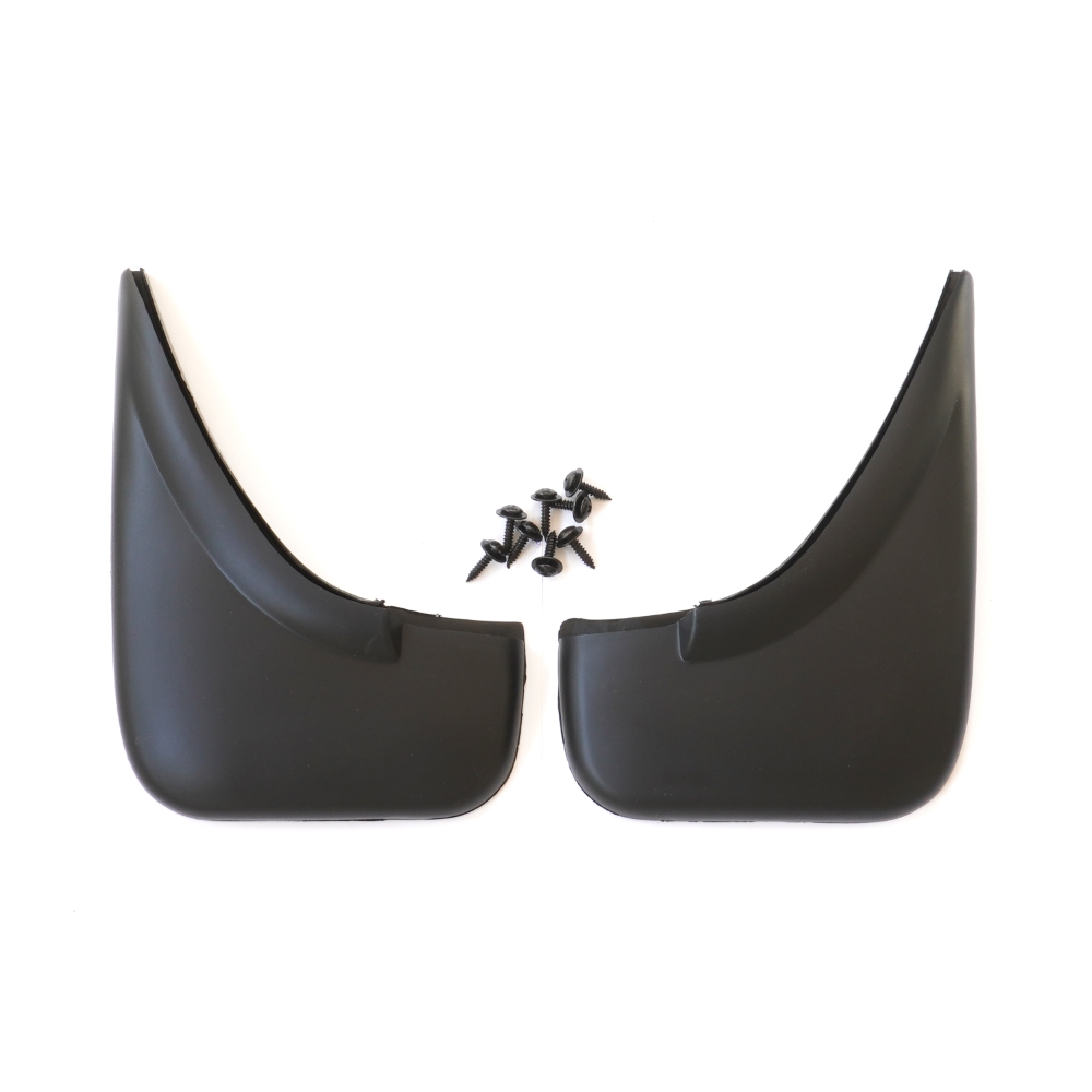 Set 4 aparatori de noroi MEGA DRIVE 51678, din plastic, negru, cu suruburi montaj, pentru Volkswagen Golf 4, 1999-2006