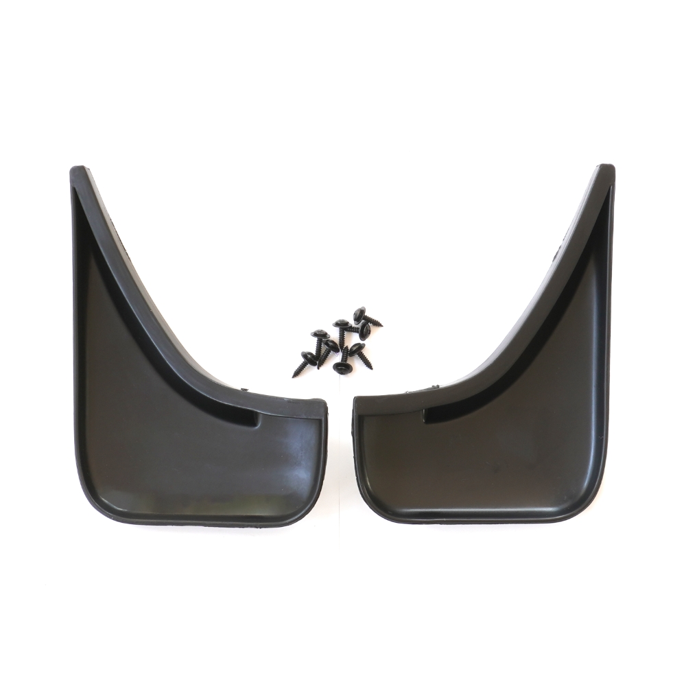 Set 4 aparatori de noroi MEGA DRIVE 51678, din plastic, negru, cu suruburi montaj, pentru Volkswagen Golf 4, 1999-2006