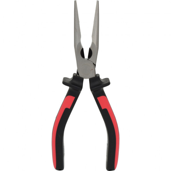 Cleste cu varf alungit KS TOOLS ErgoTorque 115.1024, lungime 200 mm, maner cauciuc